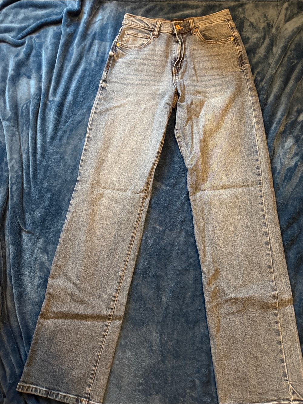 Fashion Nova Women's Straight-Leg Jeans — Light Blue Wash